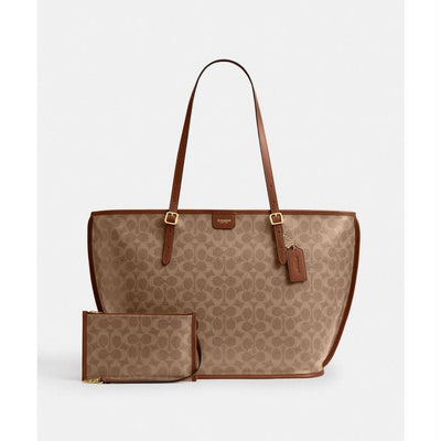 COACH Taxi Tote Bag In Signature Canvas