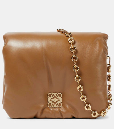 Loewe Goya Puffer leather shoulder bag hover