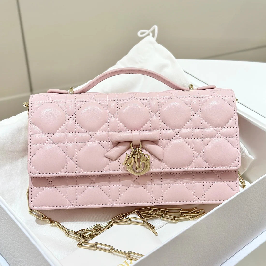 Dior My Tender Dior Top Handle bag