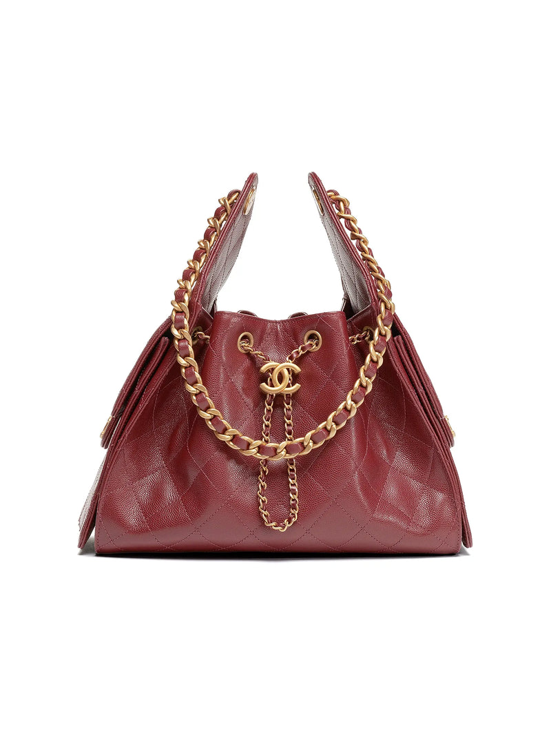 Chanel 25 Handbag Grained Calfskin