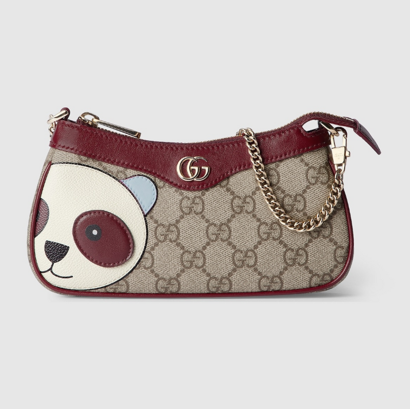 Gucci GG Mini Bag with Panda Detail