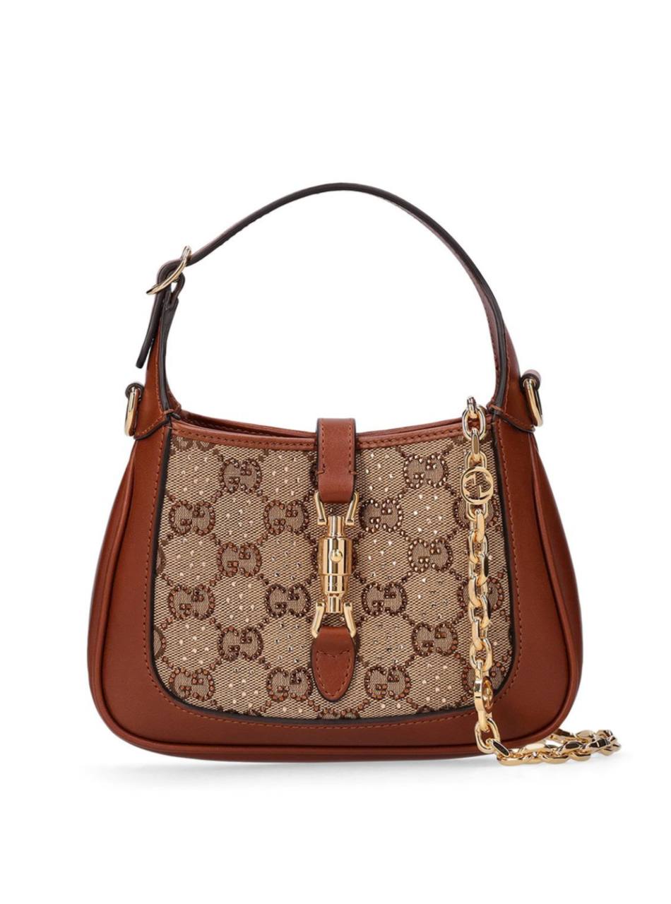 Gucci Mini Jackie 1961 GG Canvas Shoulder Bag