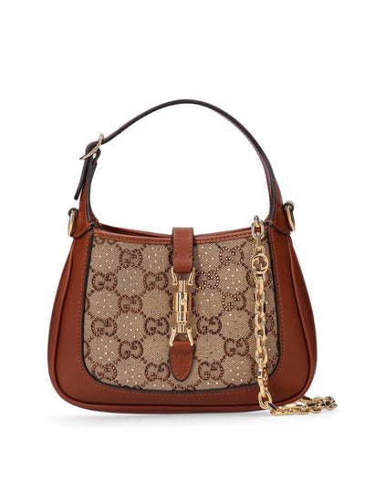 Gucci Mini Jackie 1961 GG Canvas Shoulder Bag