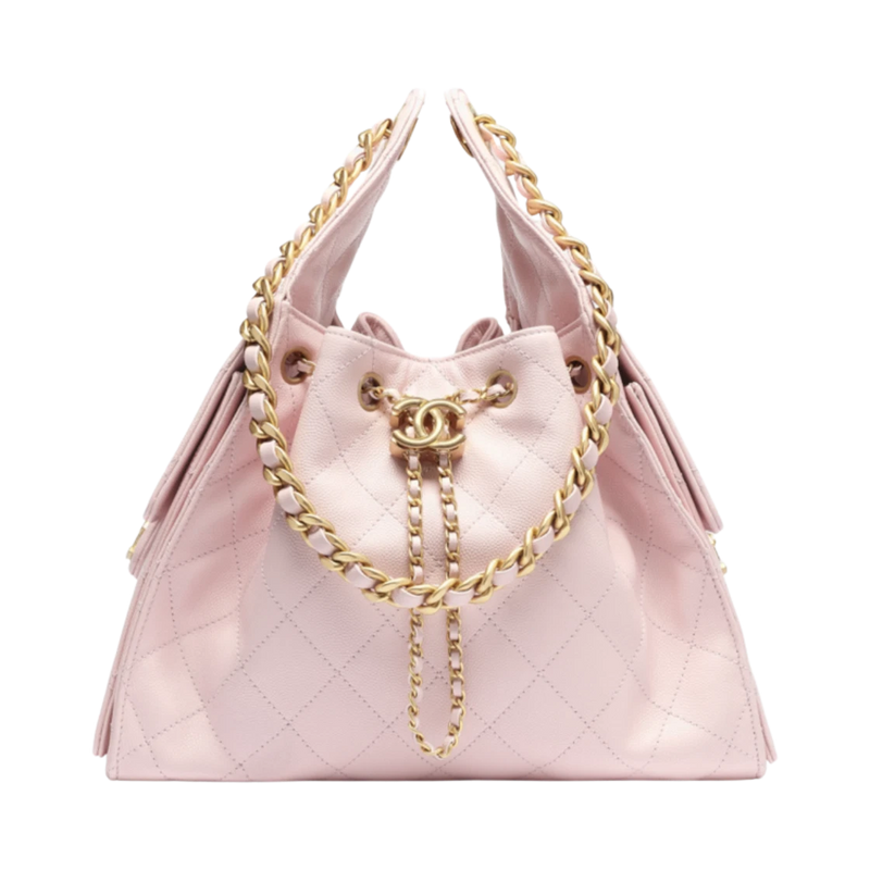 Chanel 25 Handbag Grained Calfskin