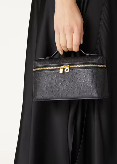 Loro Piana L19 Ostrich Leather Bag