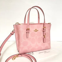 COACH Mollie Tote Bag In Signature Canvas