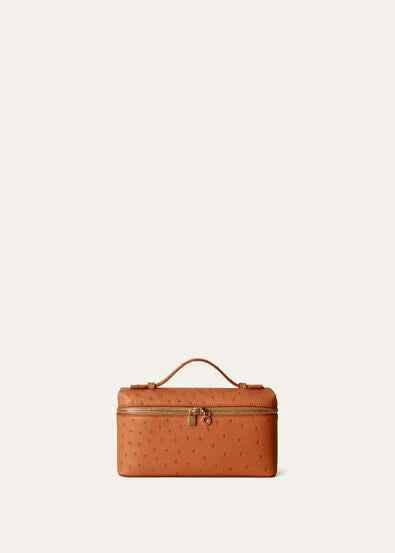 Loro Piana L19 Ostrich Leather Bag hover