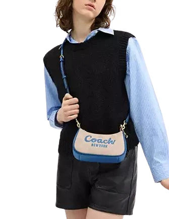 Coach Graphic Terry Mini Crossbody Bag - Signature Canvas