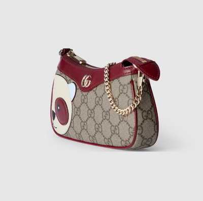 Gucci GG Mini Bag with Panda Detail hover