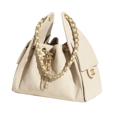 Chanel 25 Handbag Grained Calfskin hover