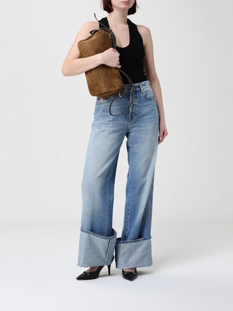 Gucci Medium Half Horsebit Shoulder Bag