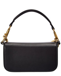 Valentino Vlogo Loco Small Leather Shoulder Bag Women's Black