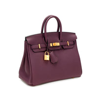 Hermès Cassis Togo Birkin Gold Hardware