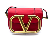 Valentino Garavani – Leather Small Supervee Crossbody Bag