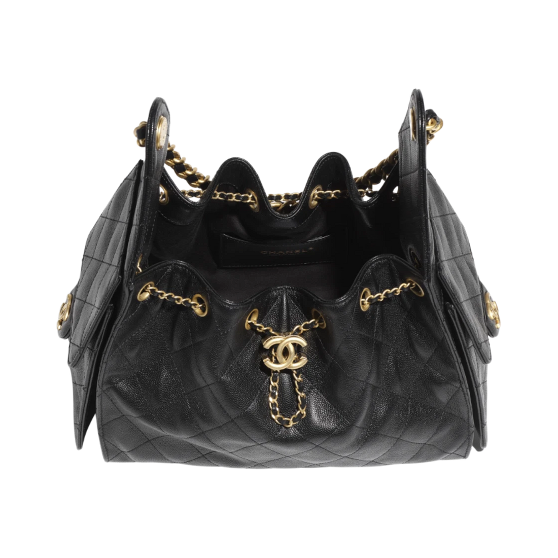 Chanel 25 Handbag Grained Calfskin