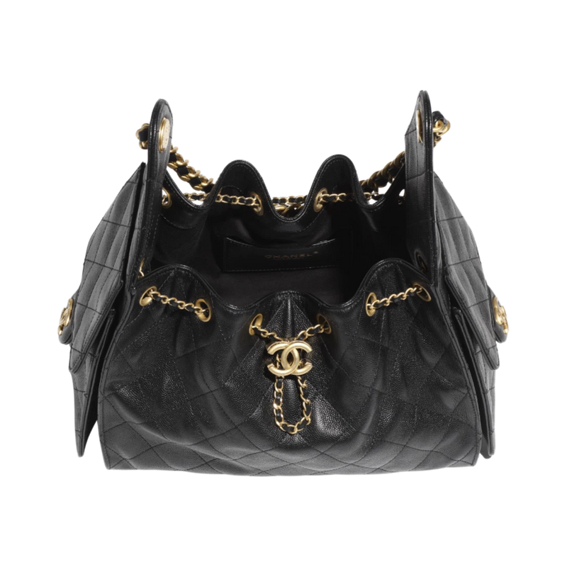 Chanel 25 Handbag Grained Calfskin
