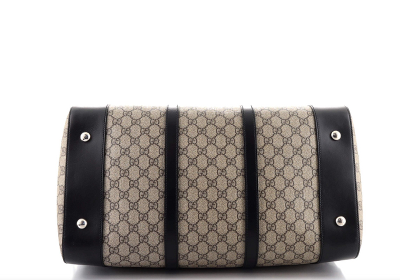 Gucci Convertible Duffle Bag GG Coated Canvas