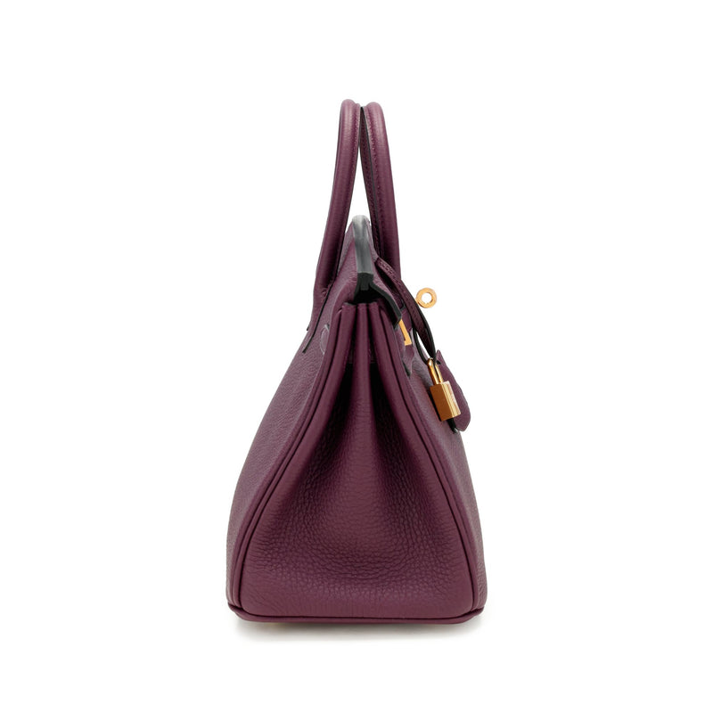 Hermès Cassis Togo Birkin Gold Hardware