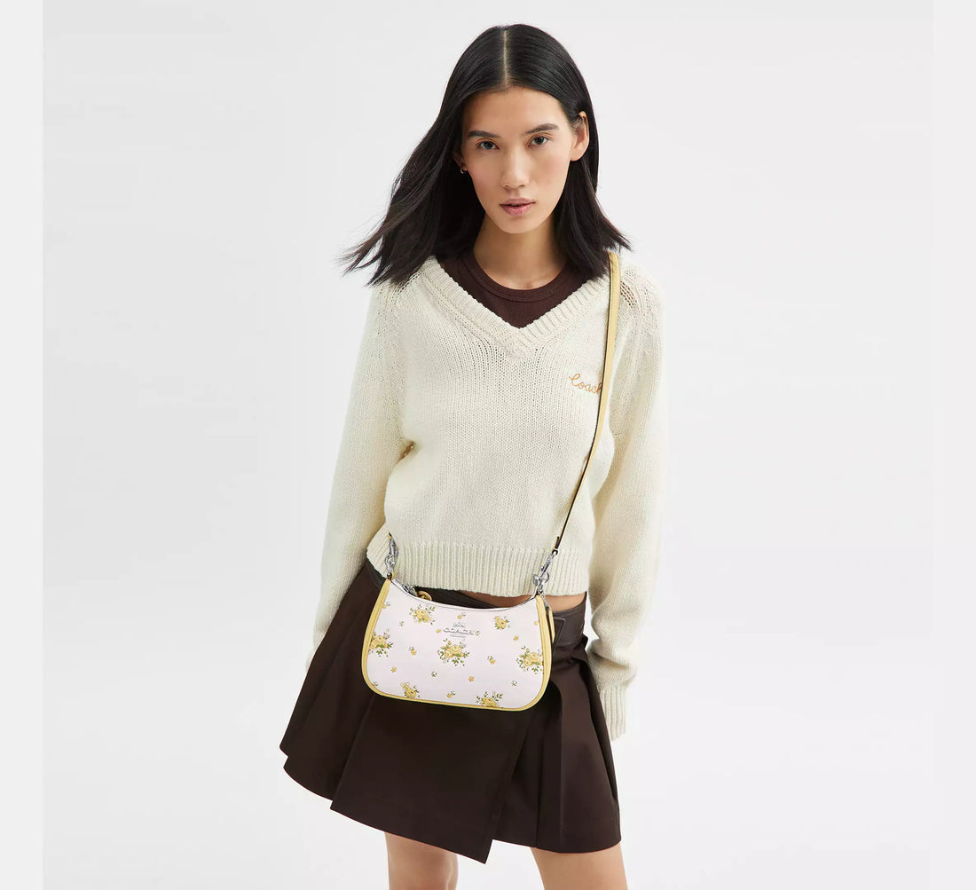 Coach Teri Shoulder Bag With Floral Print