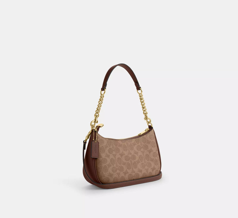 Teri Shoulder Bag In Signature Canvas