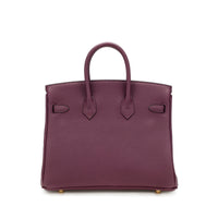 Hermès Cassis Togo Birkin Gold Hardware