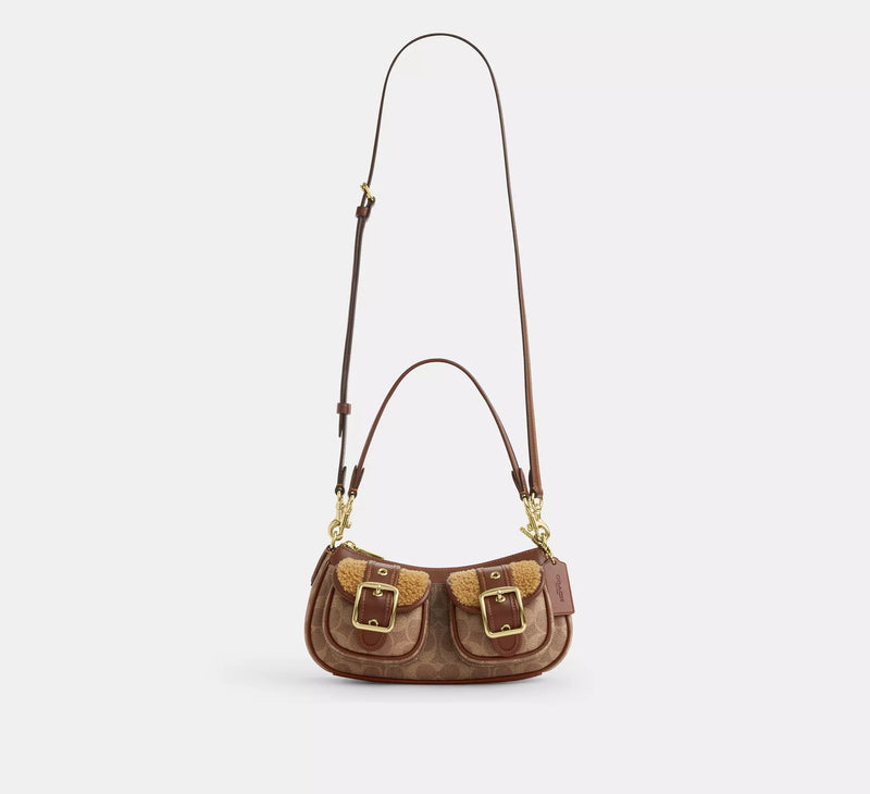 Coach Ashton Bag With Signature Canvas