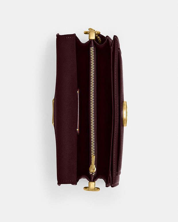 Coach Tabby 20 Shoulder Bag  BURGUNDY