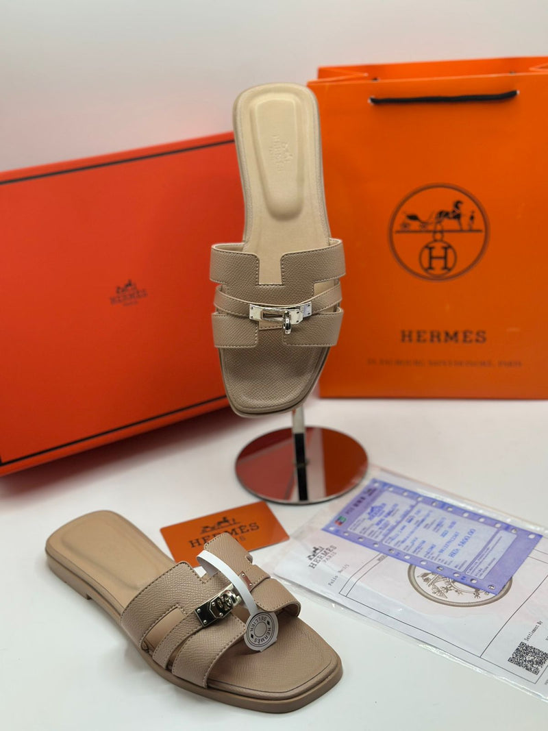 HERMES ORANS PADLOCK SLIDE