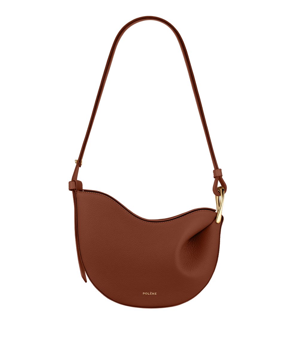 Polene Tonca Edition Textured Cognac