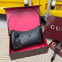 Gucci GG Emblem small shoulder bag