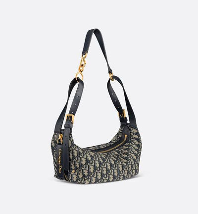 Dior D-Journey Small – Blue Oblique hover
