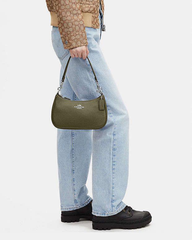 Coach Teri Crossbody Bag in Suede
