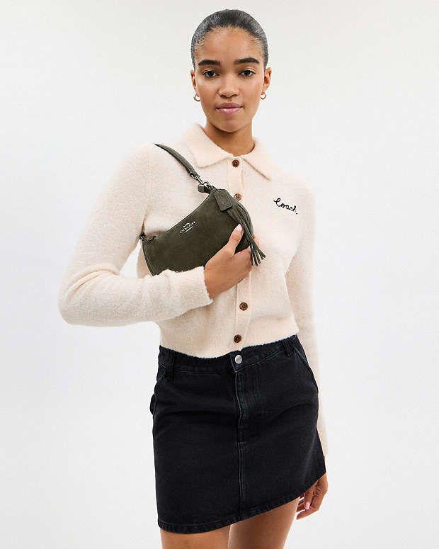 Coach Teri Crossbody Bag in Suede