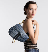Dior Saddle Bag – Blue Denim Oblique