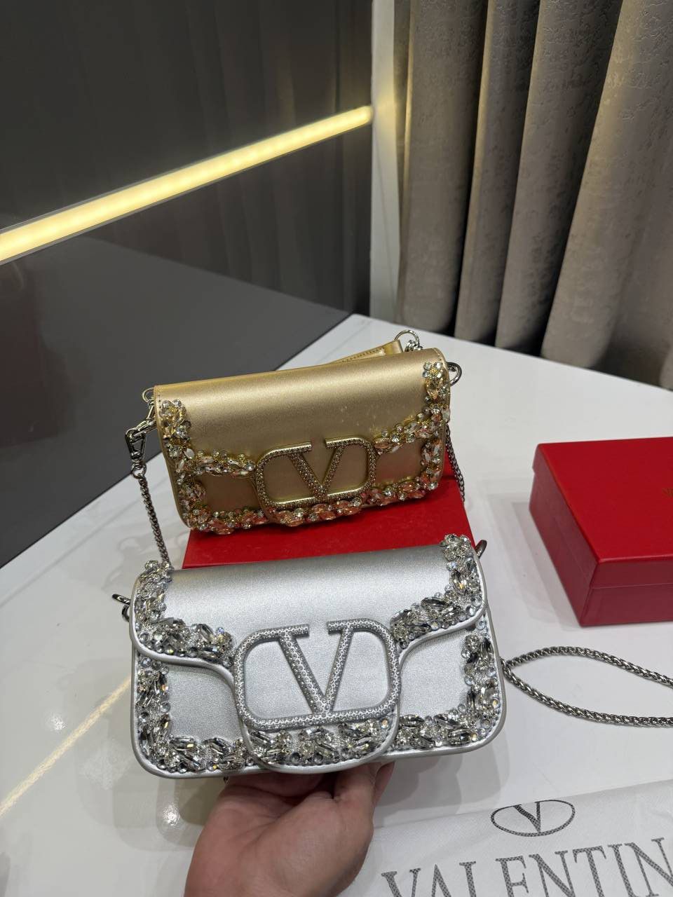 Valentino Garavani small Locò cross body bag