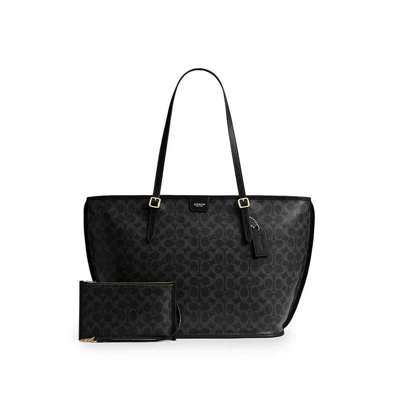 COACH  Taxi Tote Bag In Signature Canvas