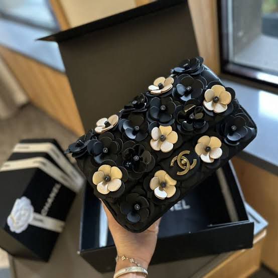 Chanel Camellia Flap Bag