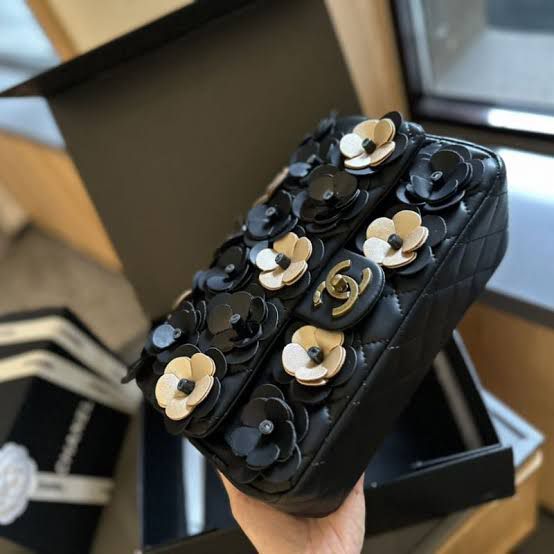 Chanel Camellia Flap Bag